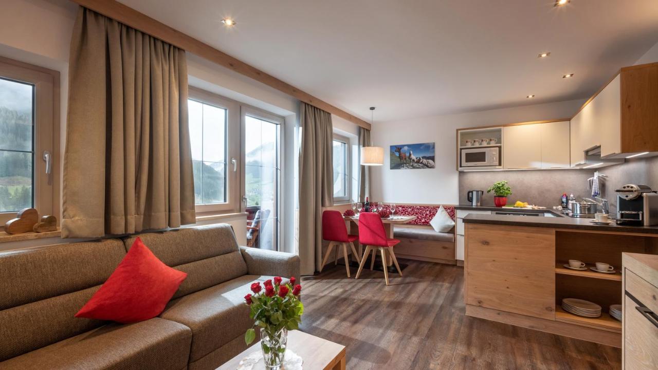 Schöne Aussicht Appartements Tux Exterior foto