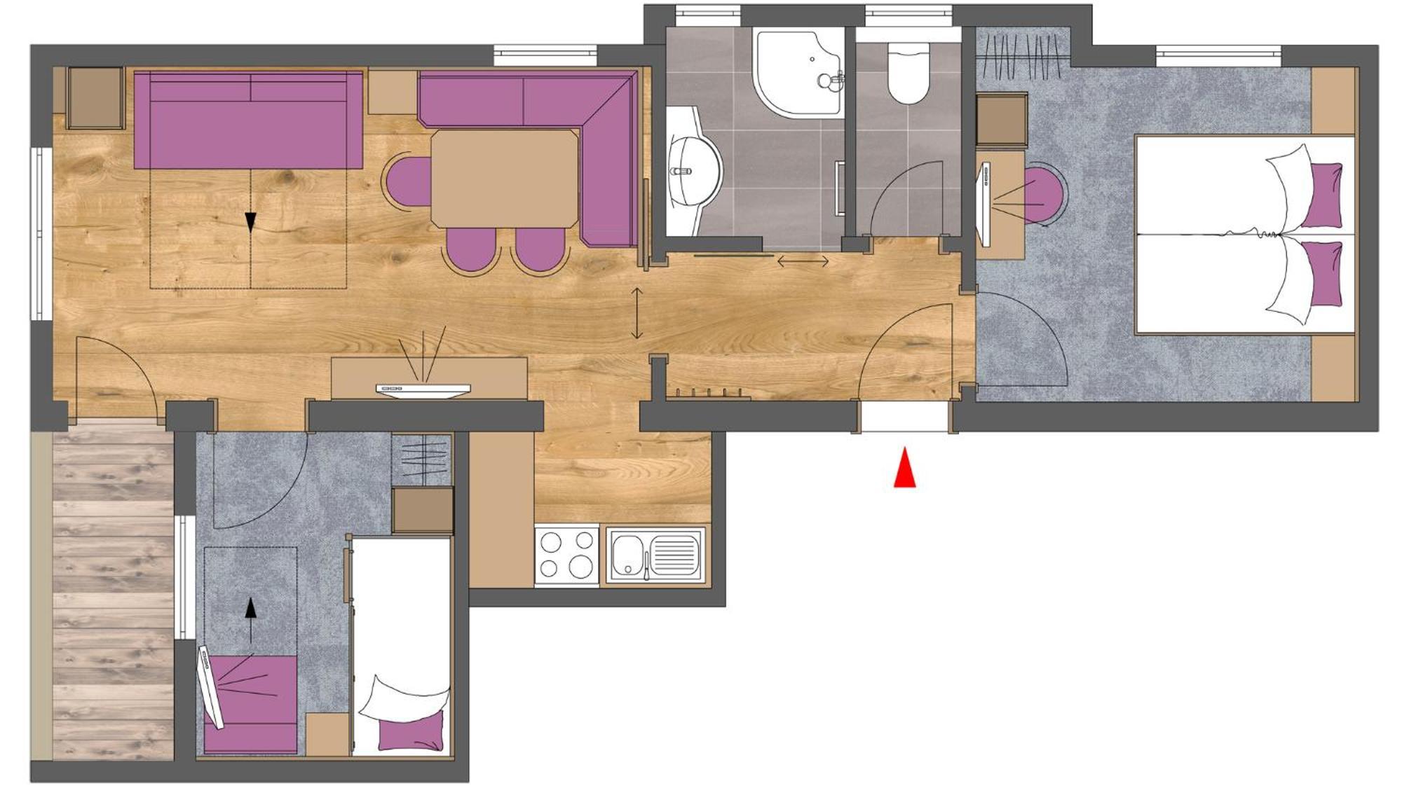 Schöne Aussicht Appartements Tux Zimmer foto