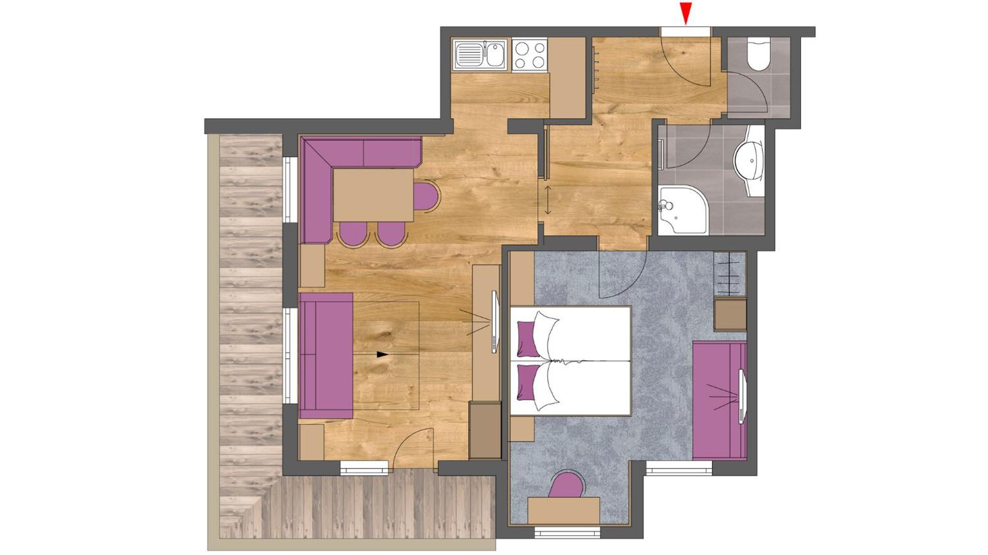 Schöne Aussicht Appartements Tux Zimmer foto